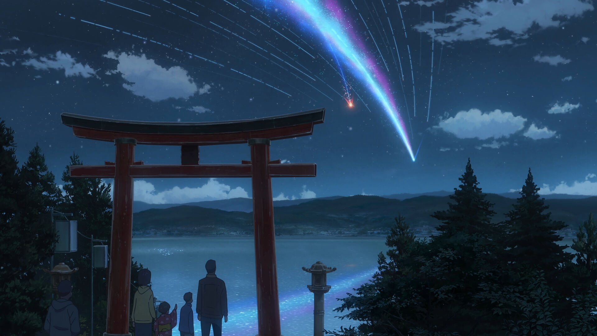 湖畔之夜